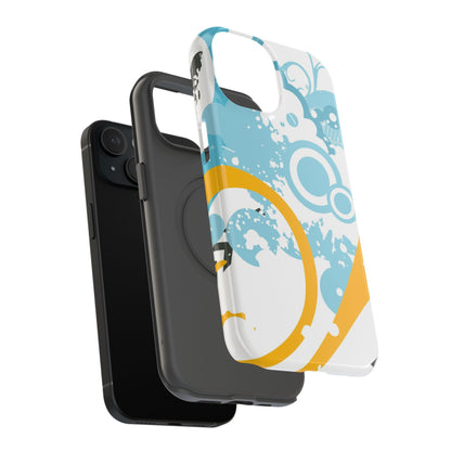Cloud Circuit Tough iPhone Case