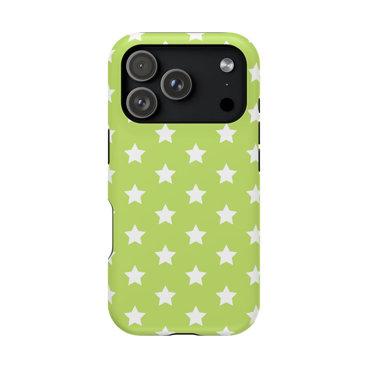 Green Stars MagSafe Tough iPhone Case