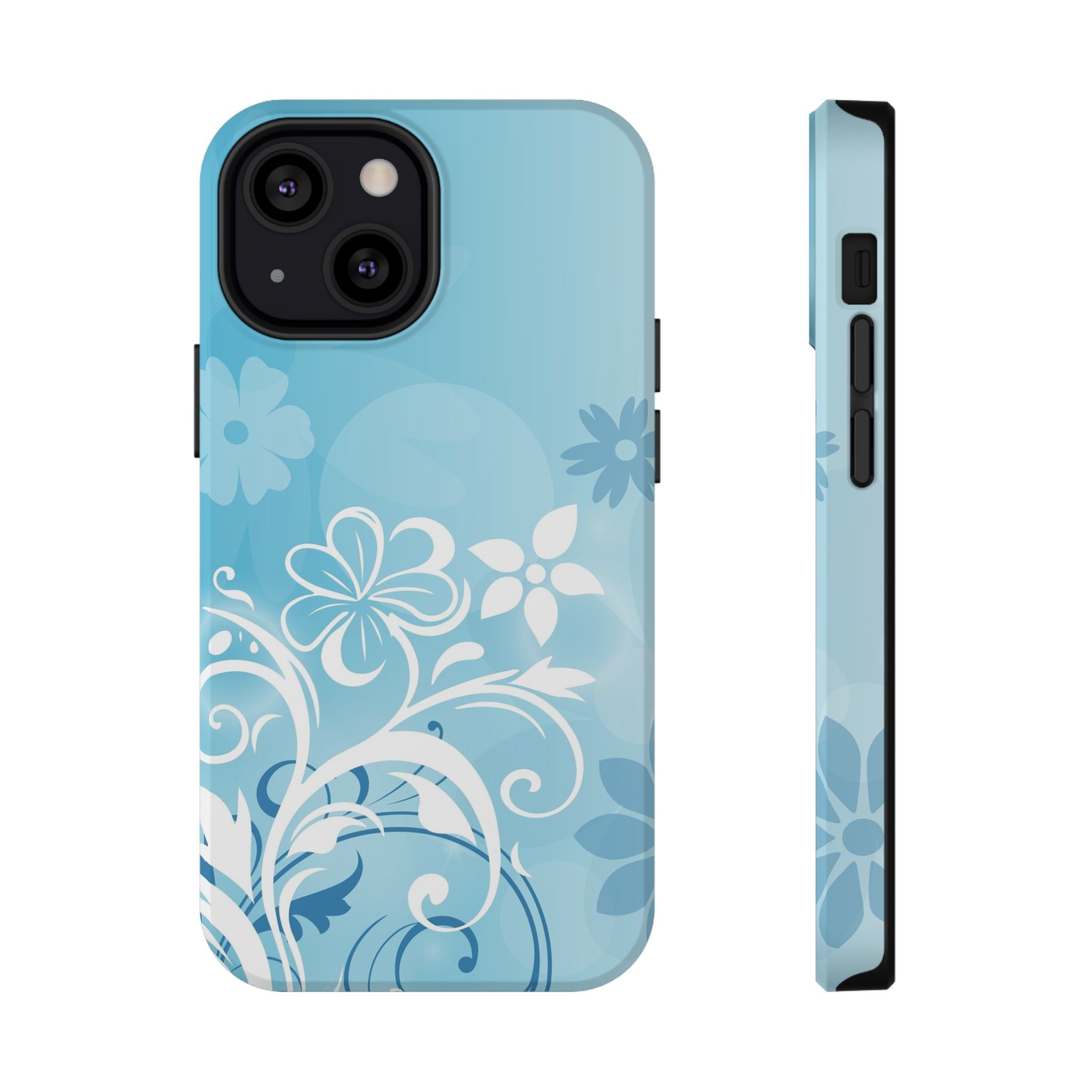 Blue Mood Tough iPhone Case