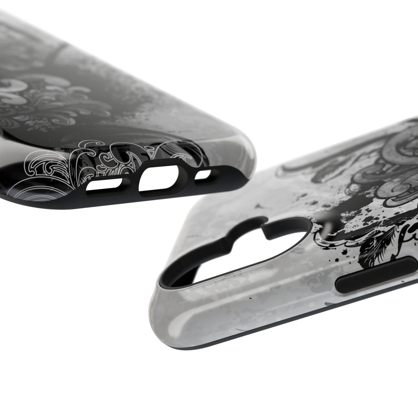 Charcoal Echo Tough iPhone Case