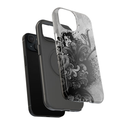 Charcoal Echo Tough iPhone Case
