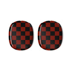 Red Grid AirPods Max Shell Case