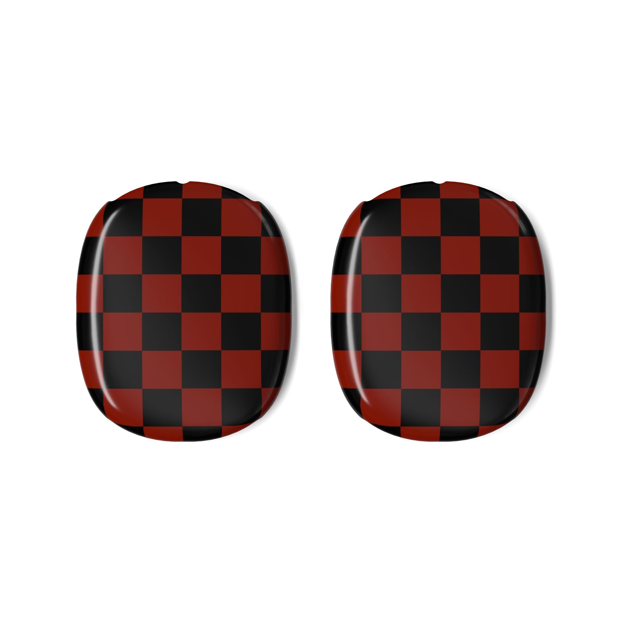 Red Grid AirPods Max Shell Case