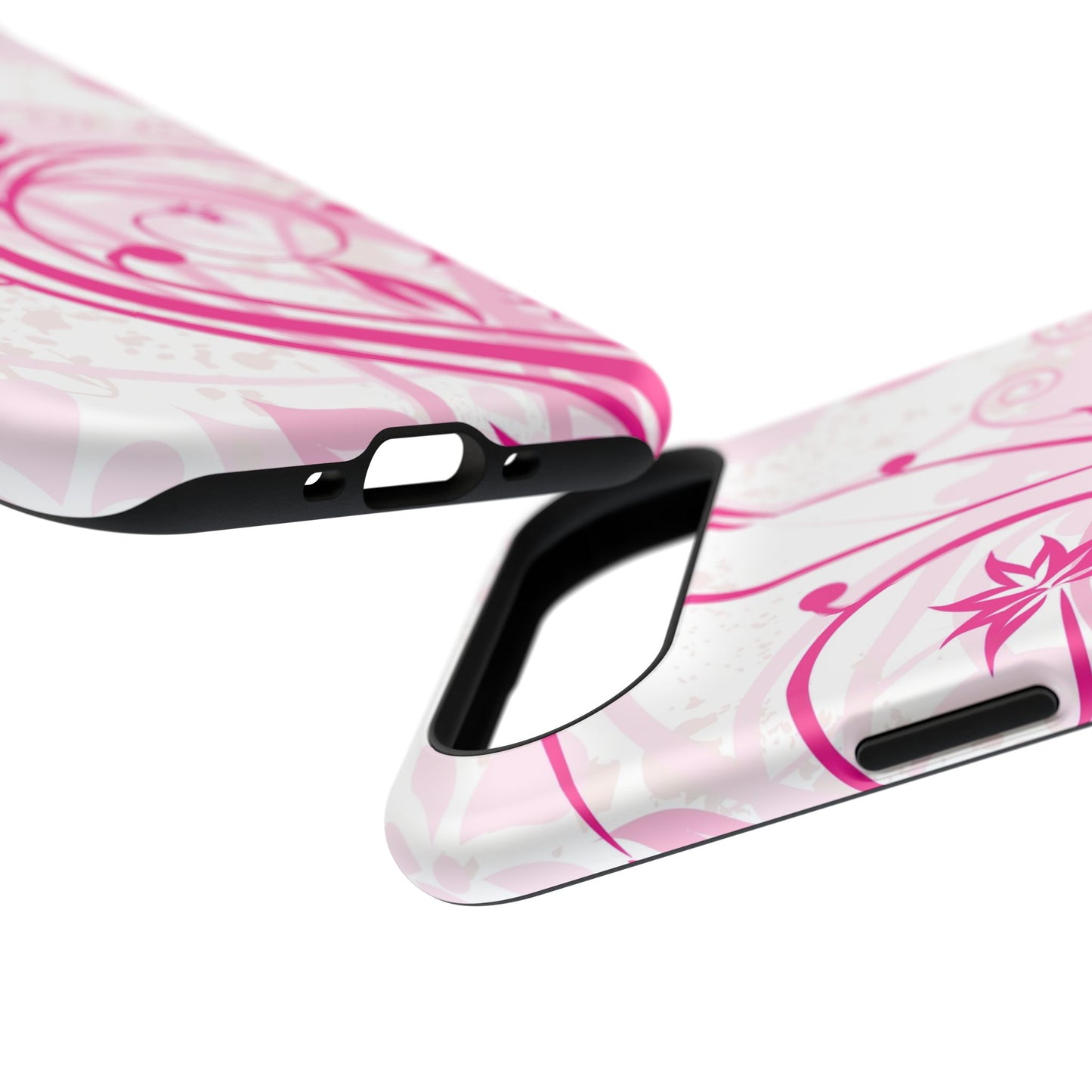 Flora Fuchsia Tough iPhone Case