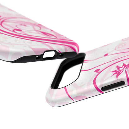 Flora Fuchsia Tough iPhone Case