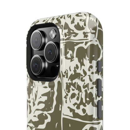 Faded Bloom Tough iPhone Case