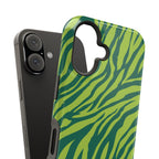 Green Zebra Tough iPhone Case