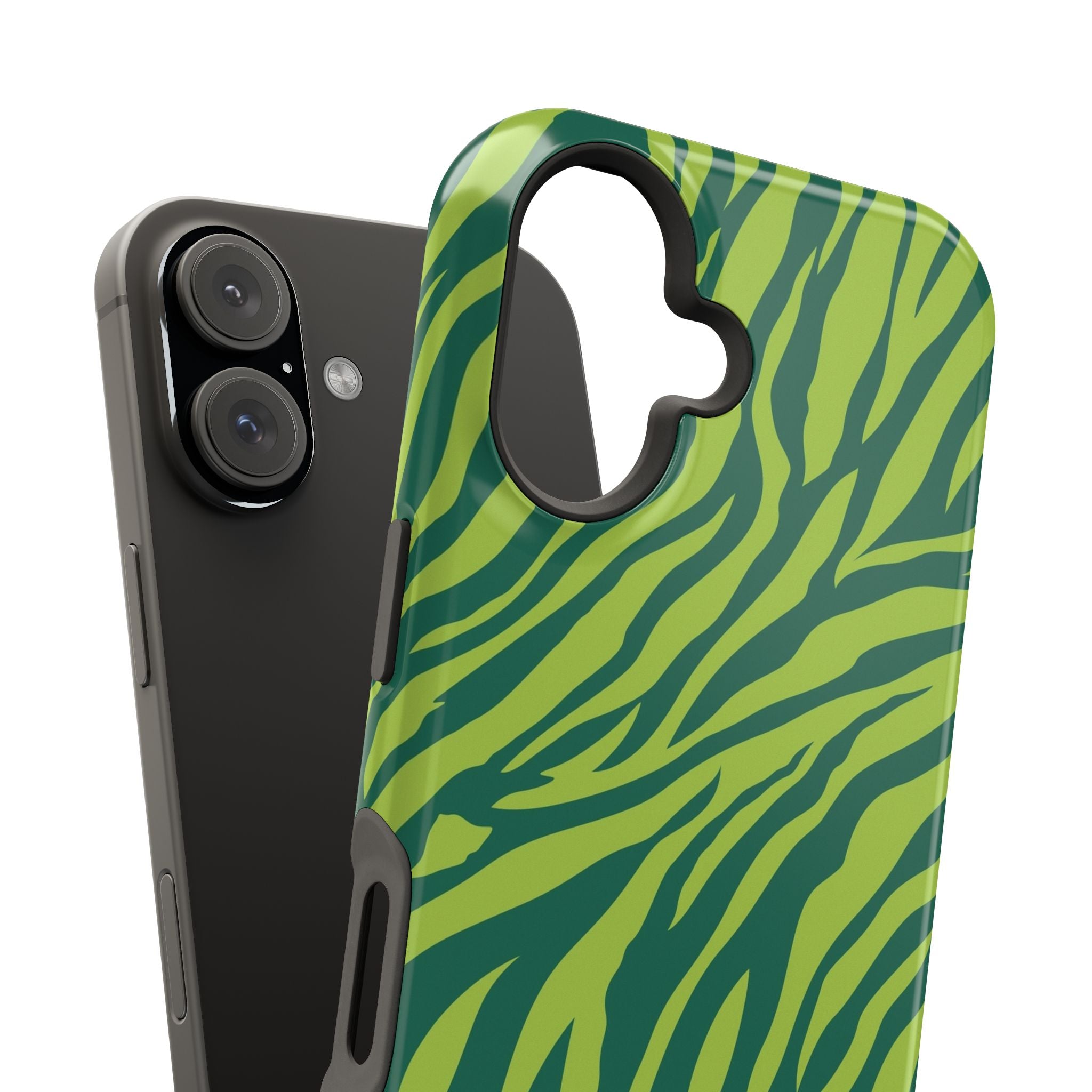 Green Zebra Tough iPhone Case
