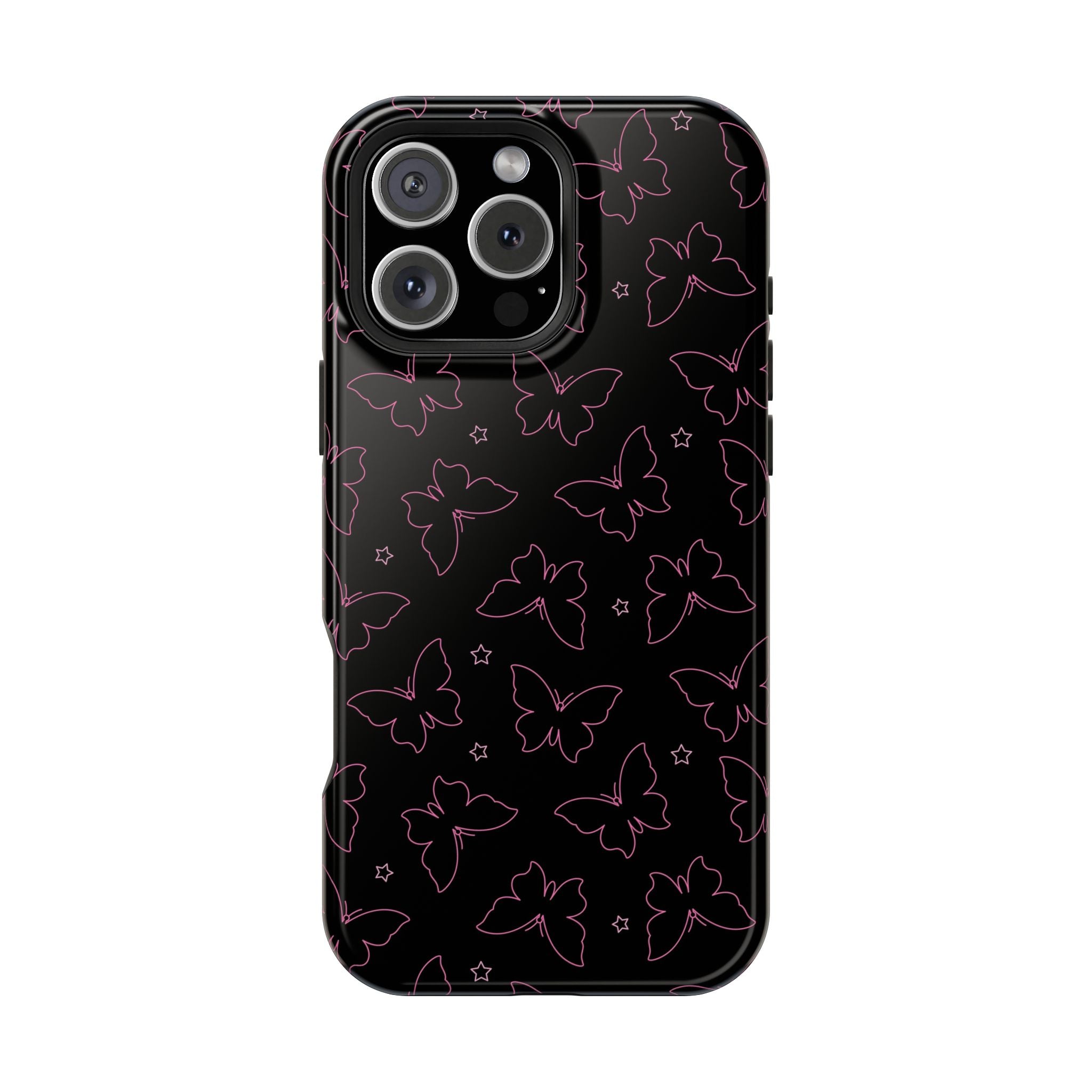 Midnight Flutter Tough iPhone Case