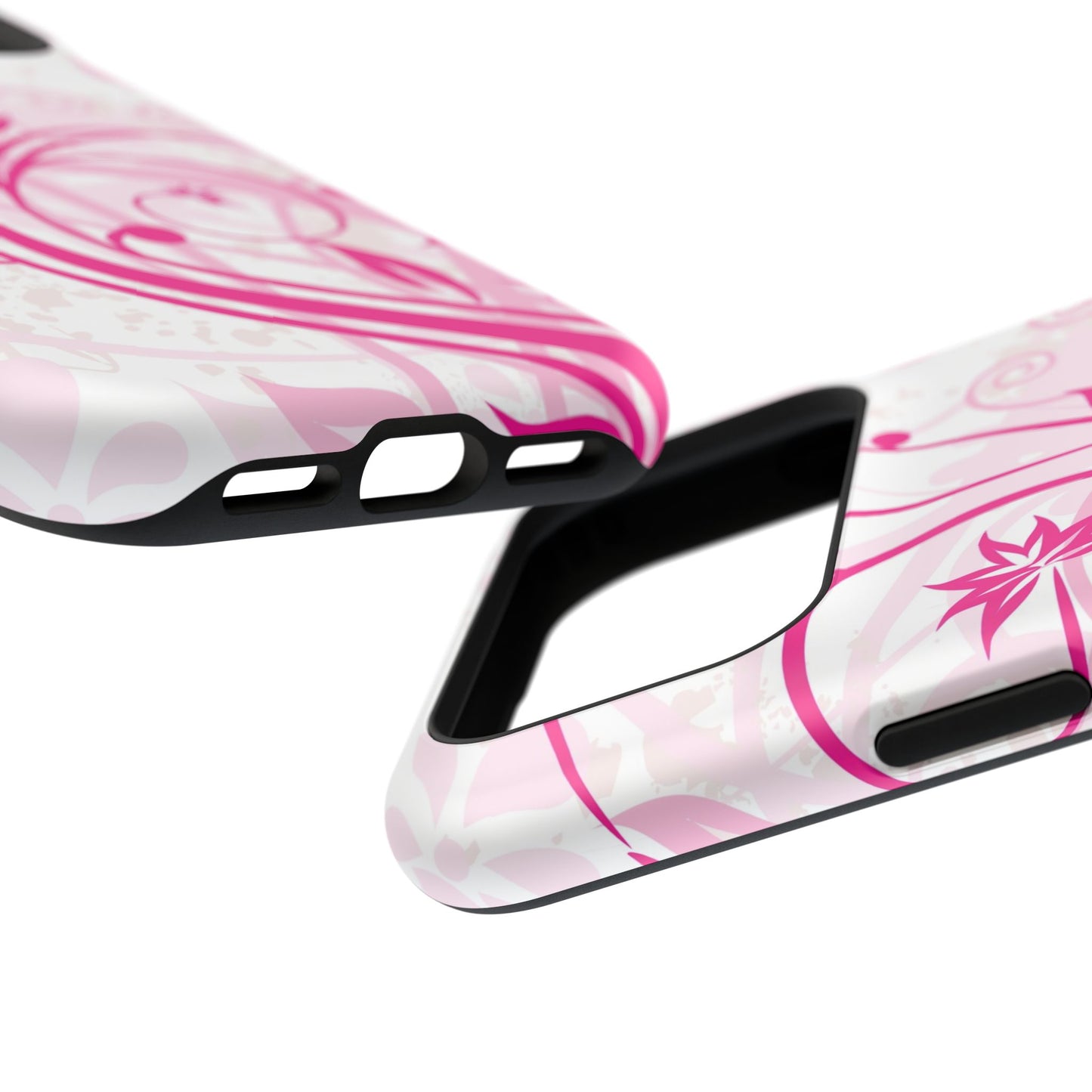 Flora Fuchsia Tough iPhone Case