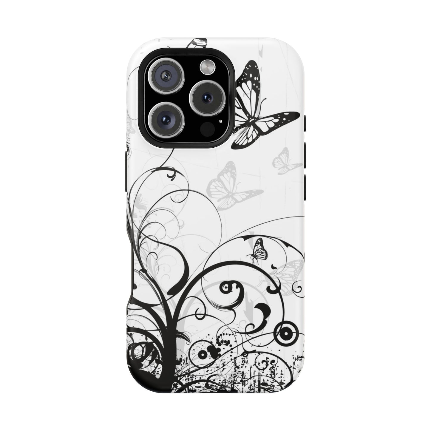 Night Flutter Tough iPhone Case