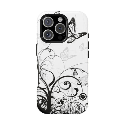 Night Flutter Tough iPhone Case