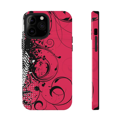 Swirl Rush Tough iPhone Case