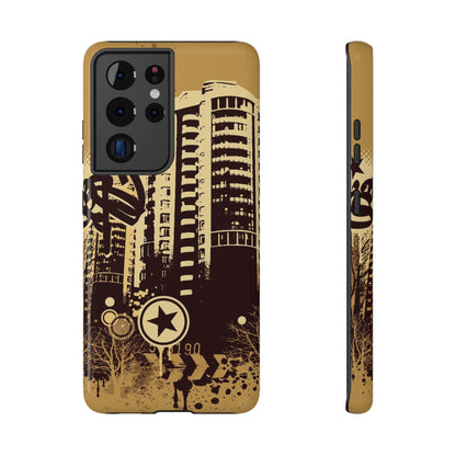 Brown City Tough Samsung Case
