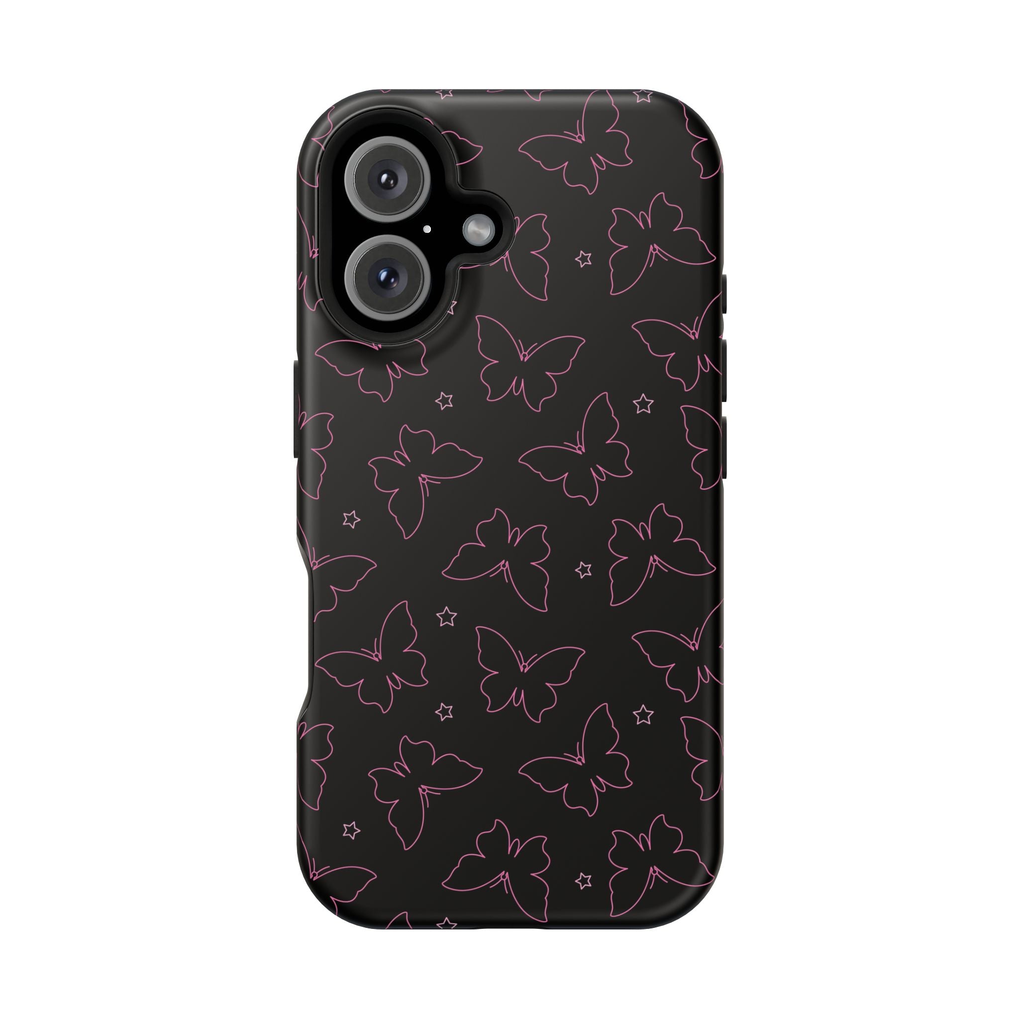 Midnight Flutter Tough iPhone Case