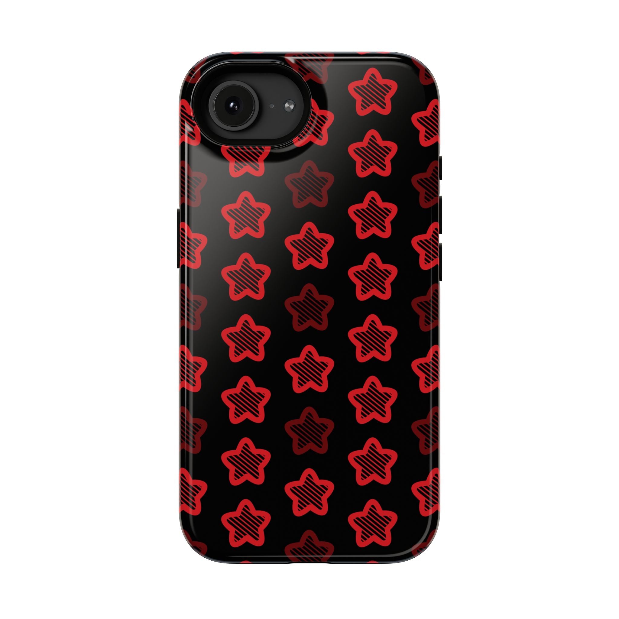 Red Stars Tough iPhone Case