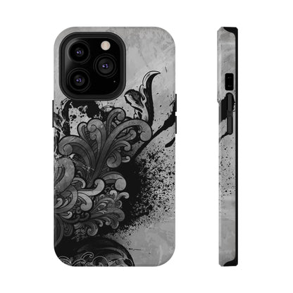 Charcoal Echo Tough iPhone Case