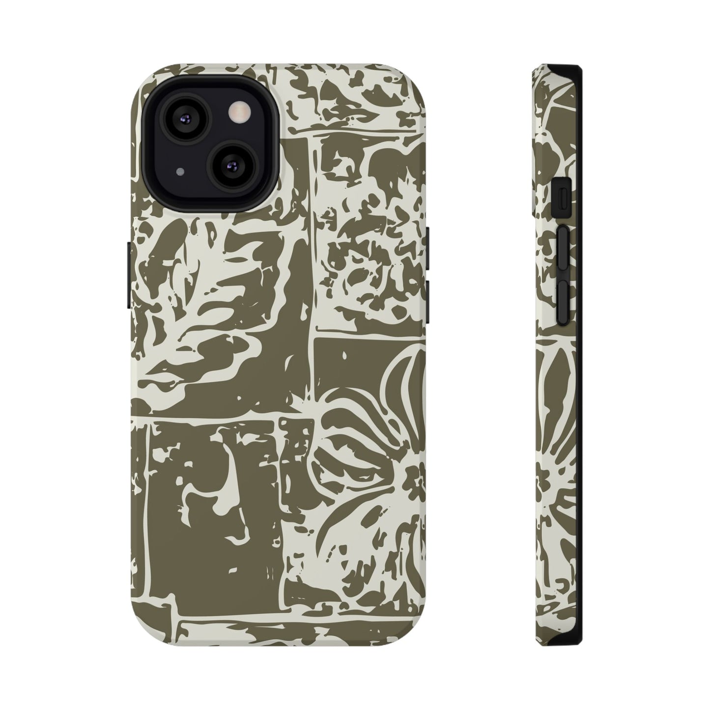 Faded Bloom Tough iPhone Case