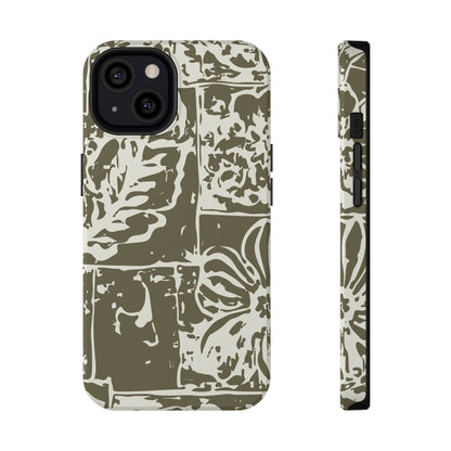 Faded Bloom Tough iPhone Case