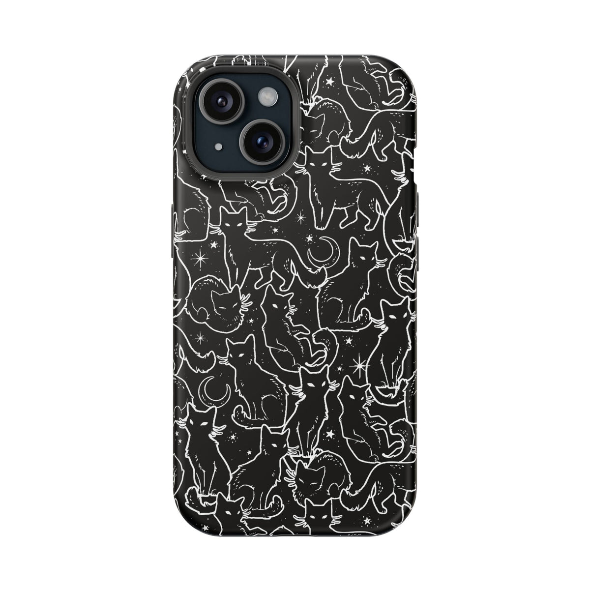 Black Cats MagSafe Tough iPhone Case