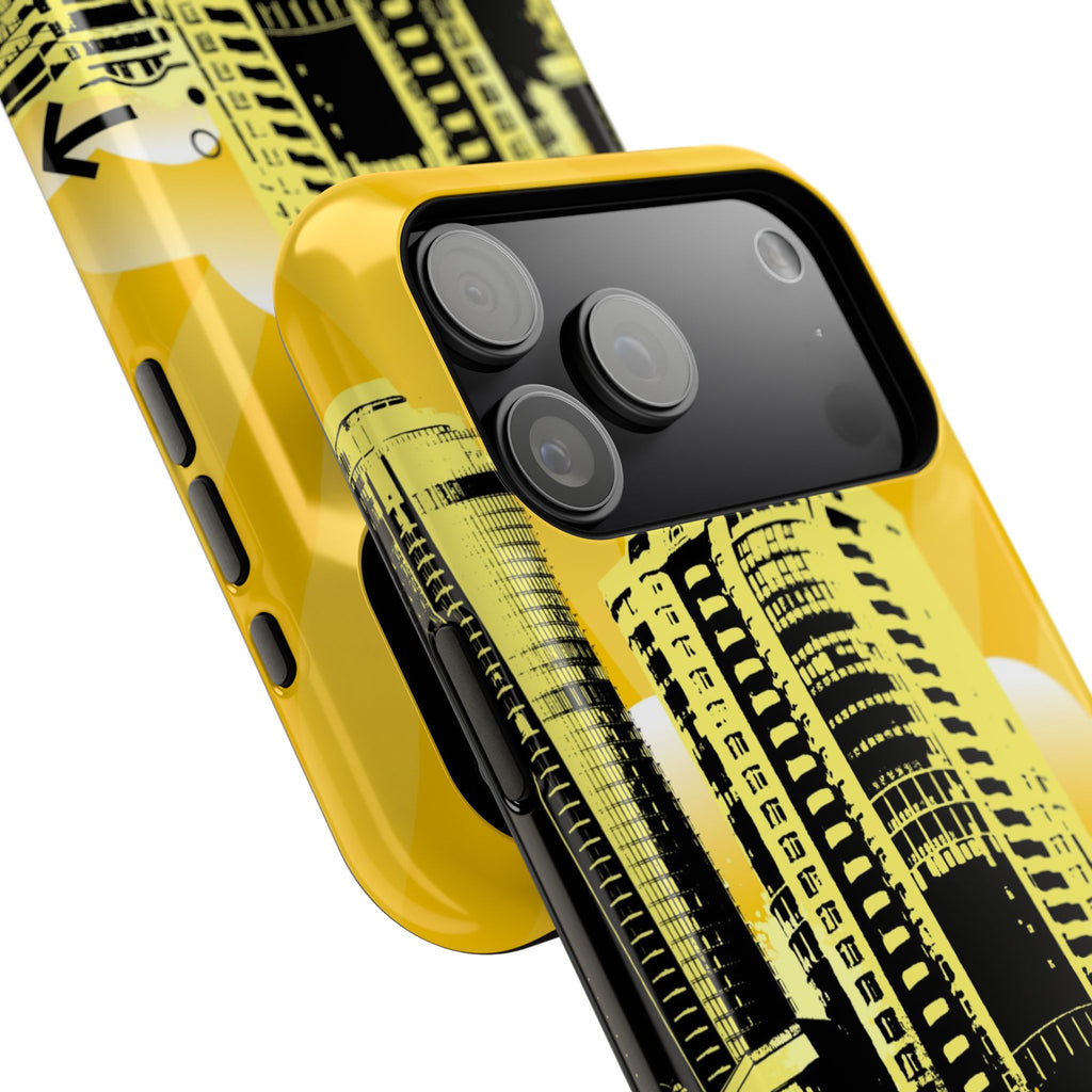 Yellow City Tough iPhone Case