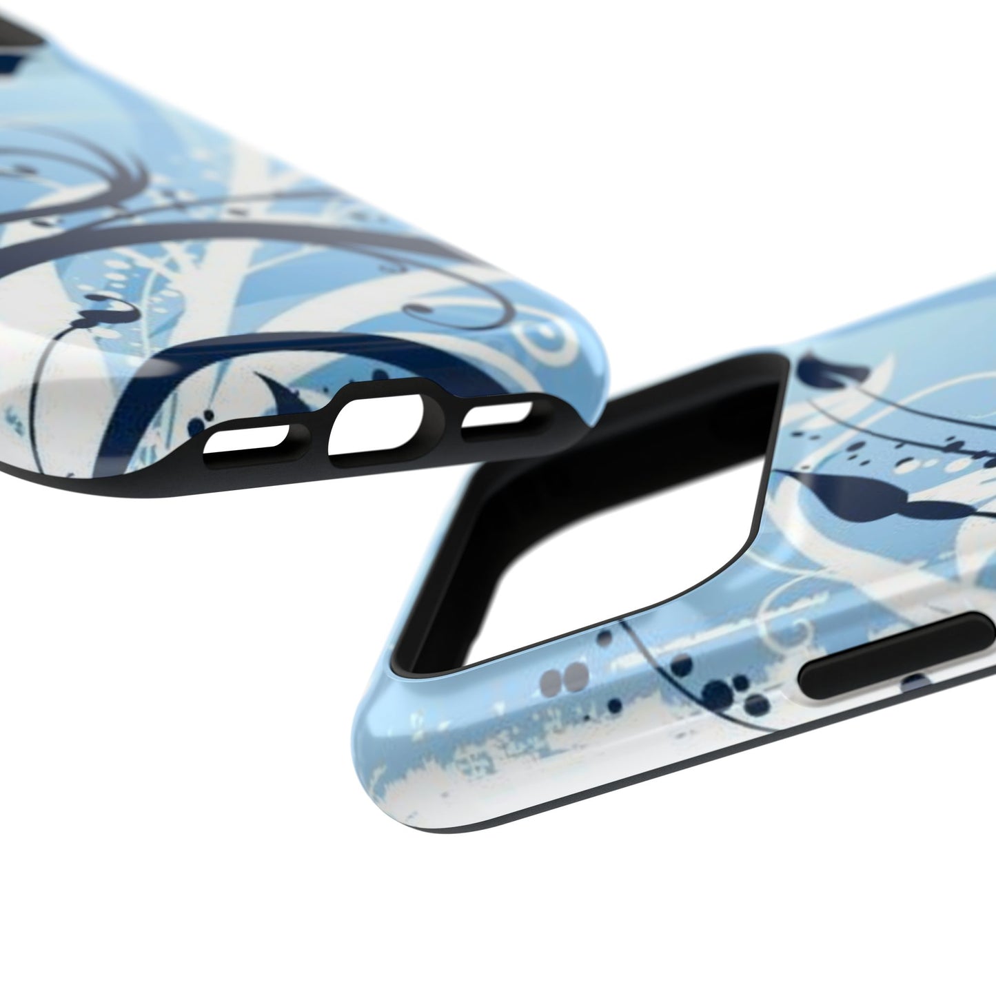 Bloom in Blue Tough iPhone Case