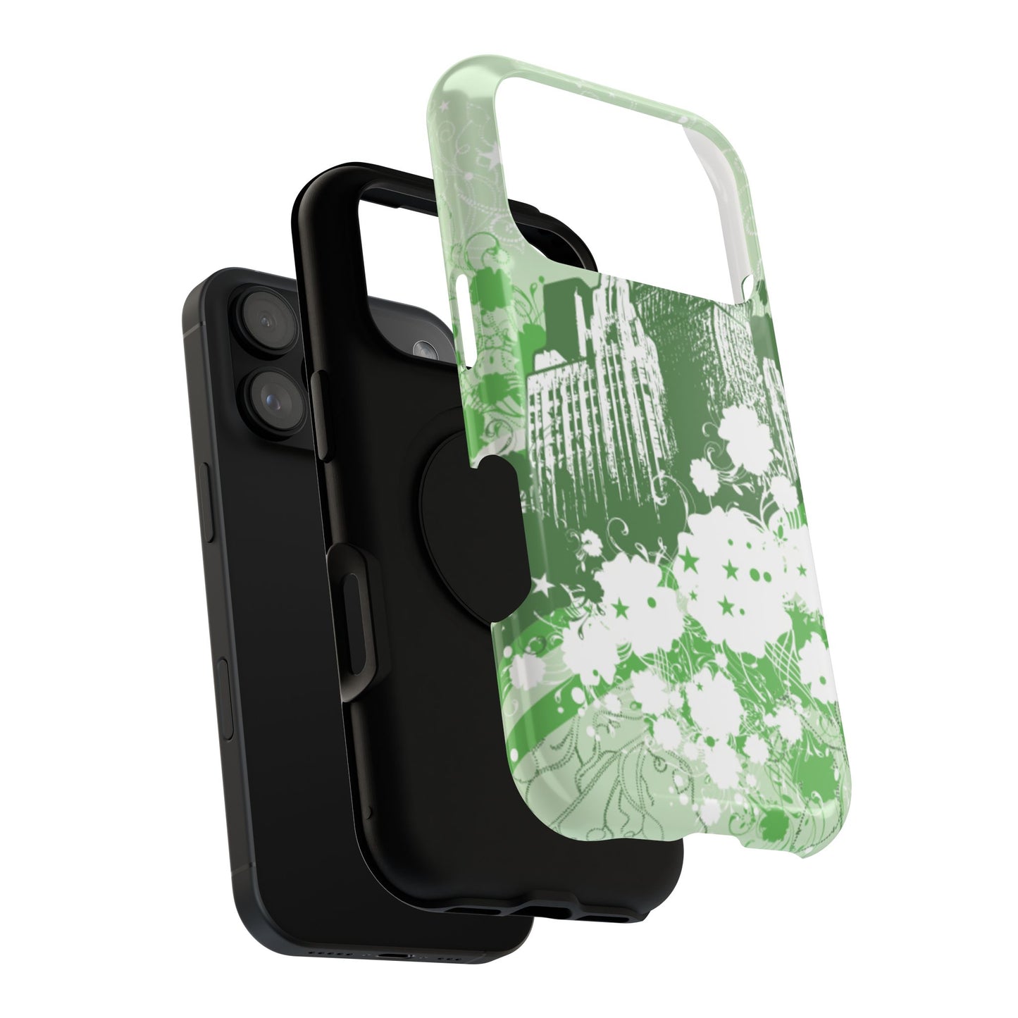 Green City Tough iPhone Case