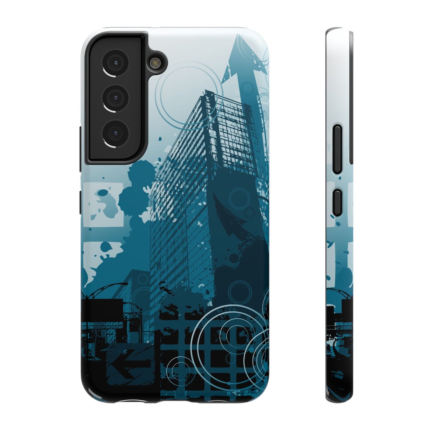 Blue Noise Tough Samsung Case