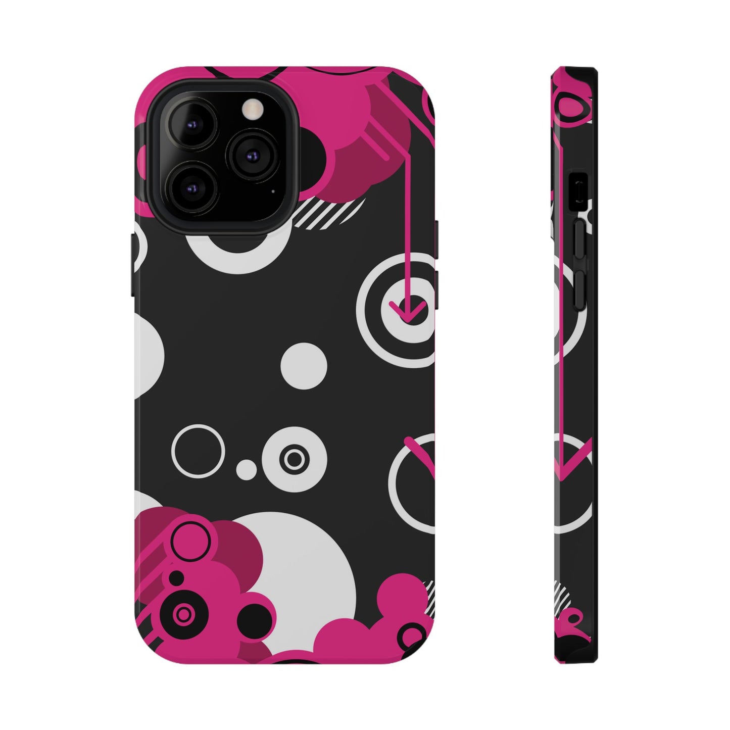 Pink Arrow Tough iPhone Case