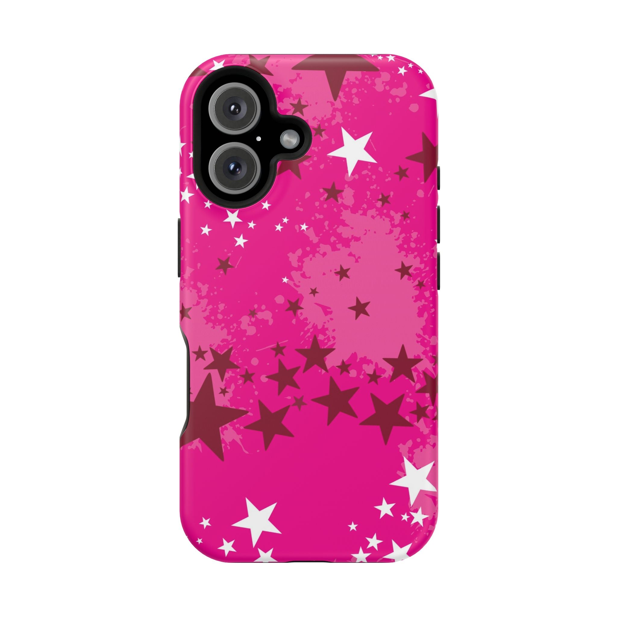 Pink Static Tough iPhone Case