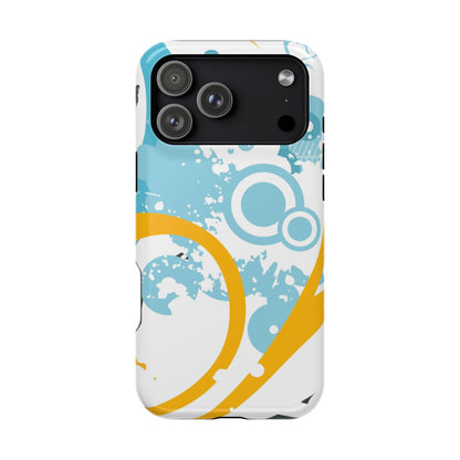 Cloud Circuit Tough iPhone Case