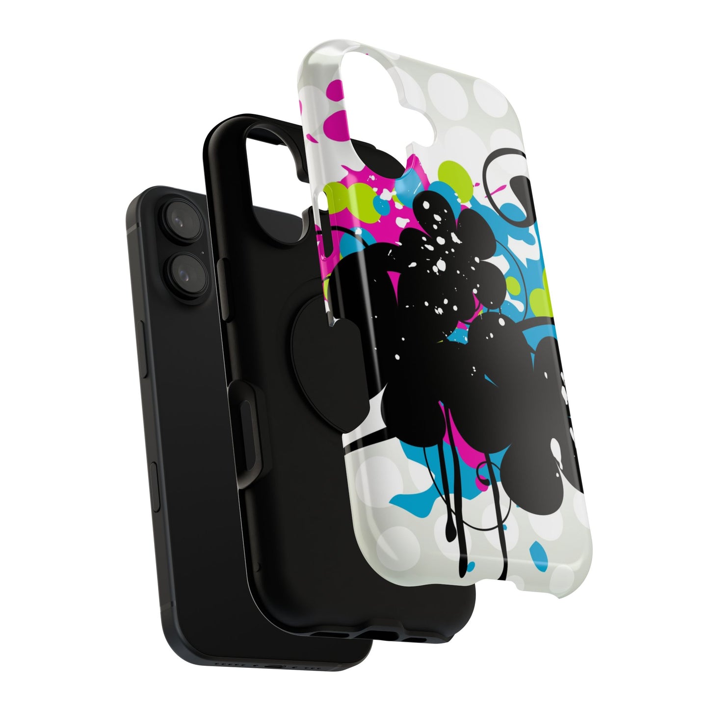 Electric Bloom Tough iPhone Case