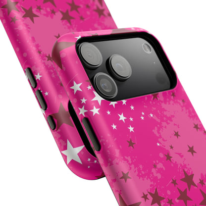 Pink Static Tough iPhone Case