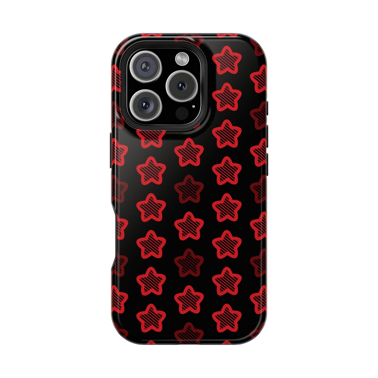 Red Stars Tough iPhone Case