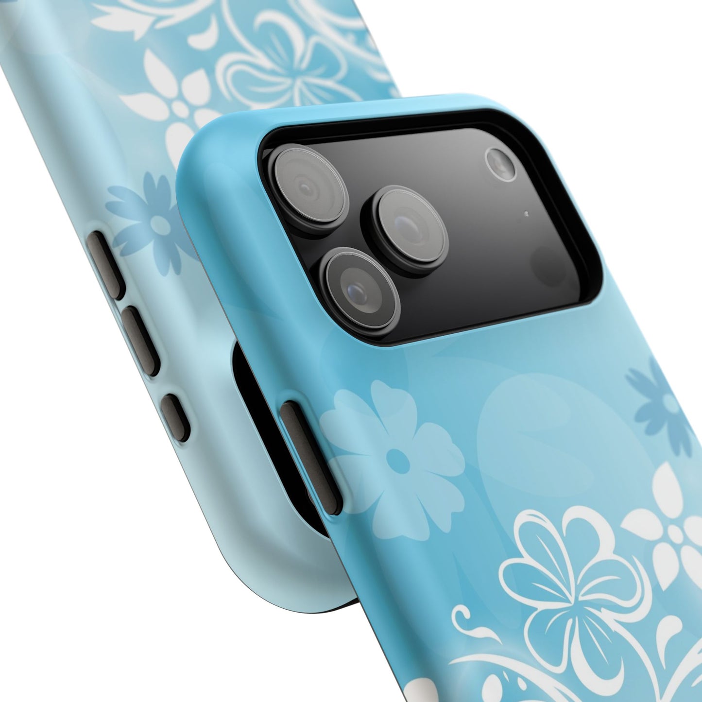 Blue Mood Tough iPhone Case