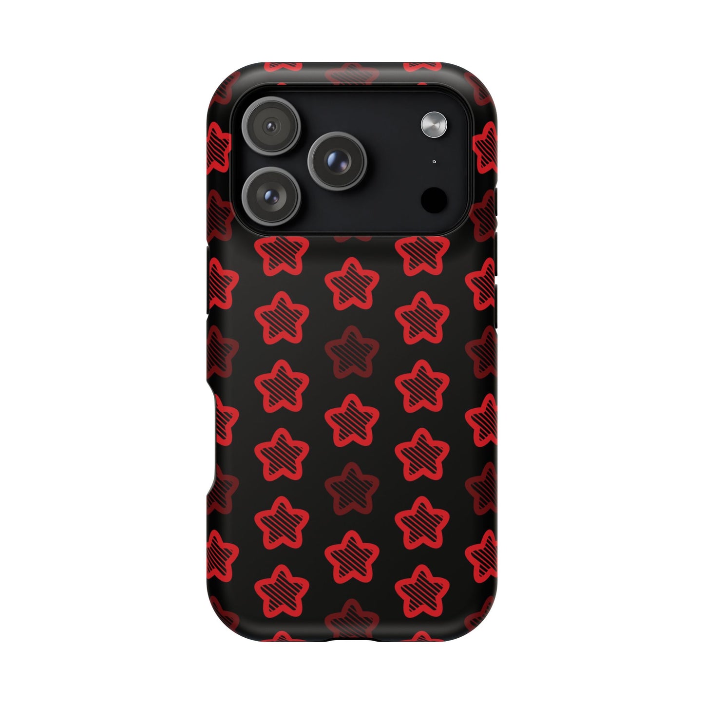 Red Stars Tough iPhone Case
