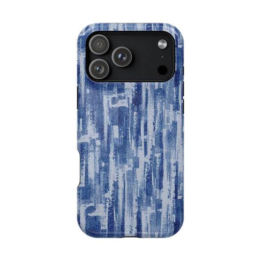 Blue Layers MagSafe Tough iPhone Case