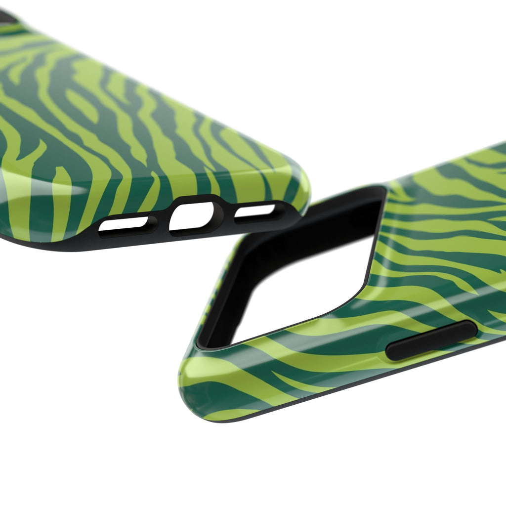 Green Zebra Tough iPhone Case