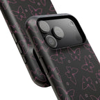 Midnight Flutter Tough iPhone Case