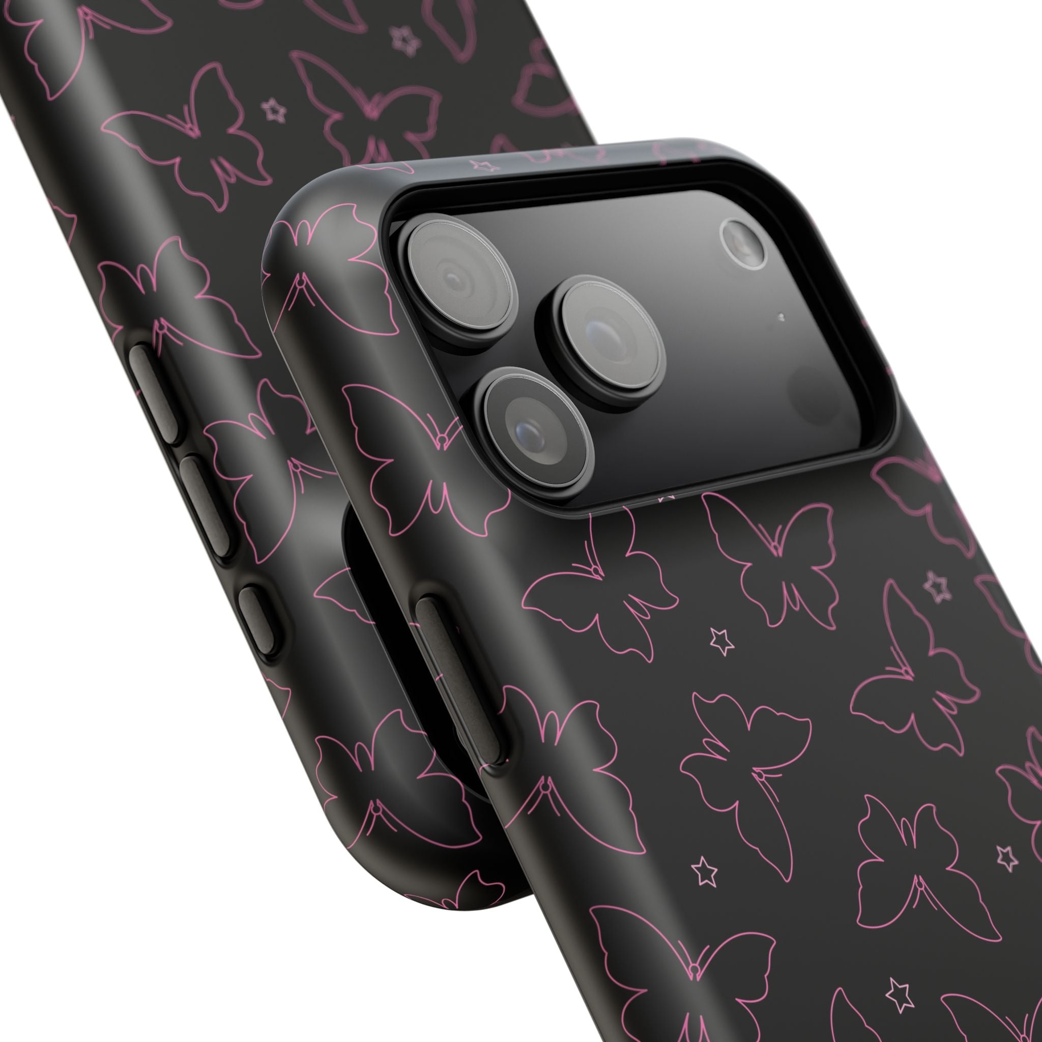 Midnight Flutter Tough iPhone Case