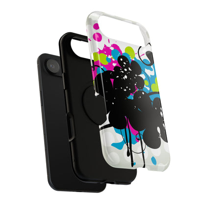 Electric Bloom Tough iPhone Case