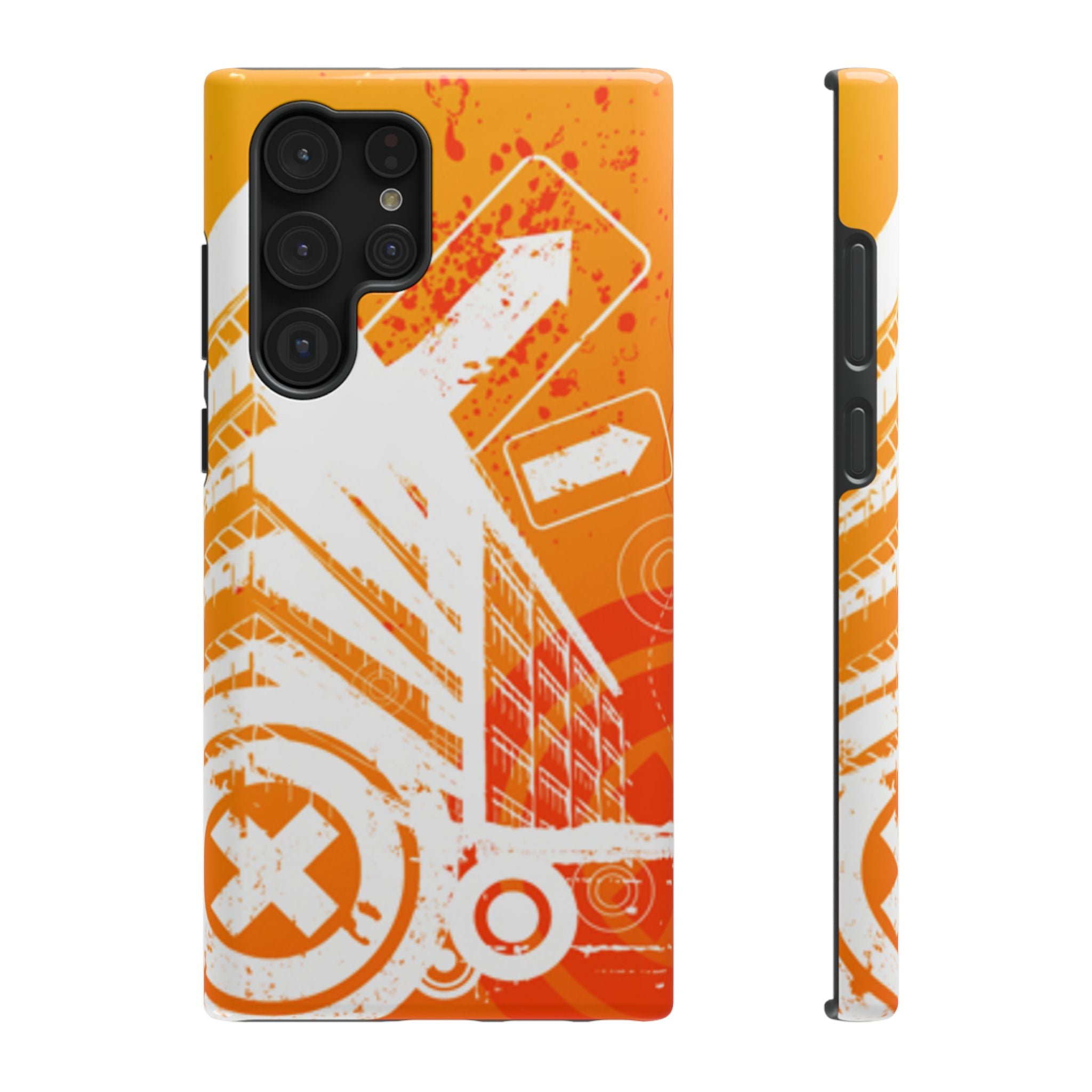 Tangerine Haze Tough Samsung Case