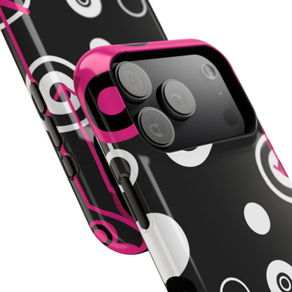 Pink Arrow Tough iPhone Case