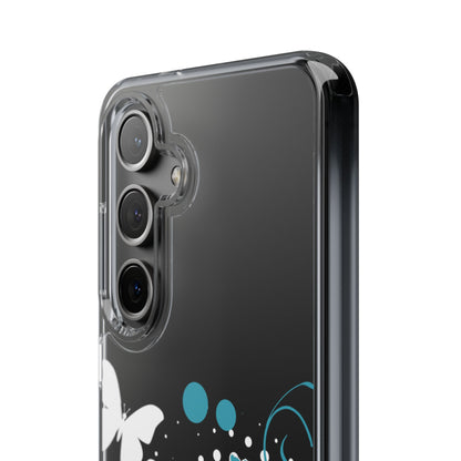 Ocean Bloom Clear Phone Case