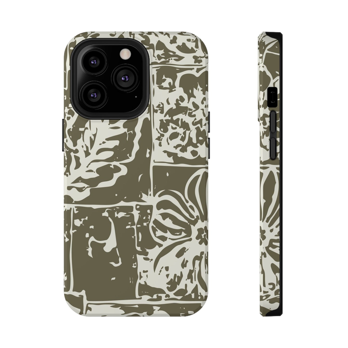 Faded Bloom Tough iPhone Case