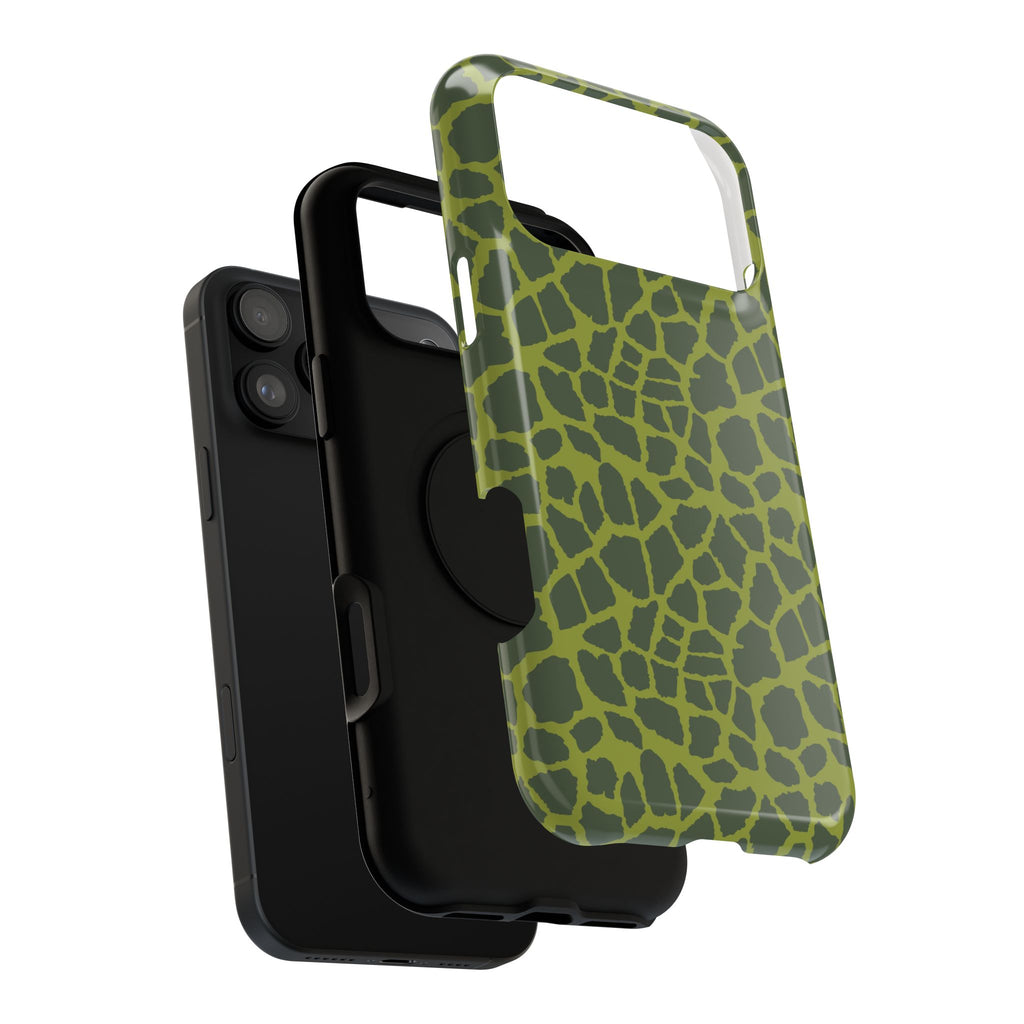 Green Giraffe Tough iPhone Case