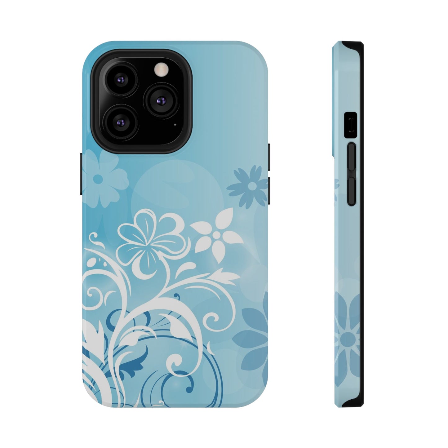 Blue Mood Tough iPhone Case