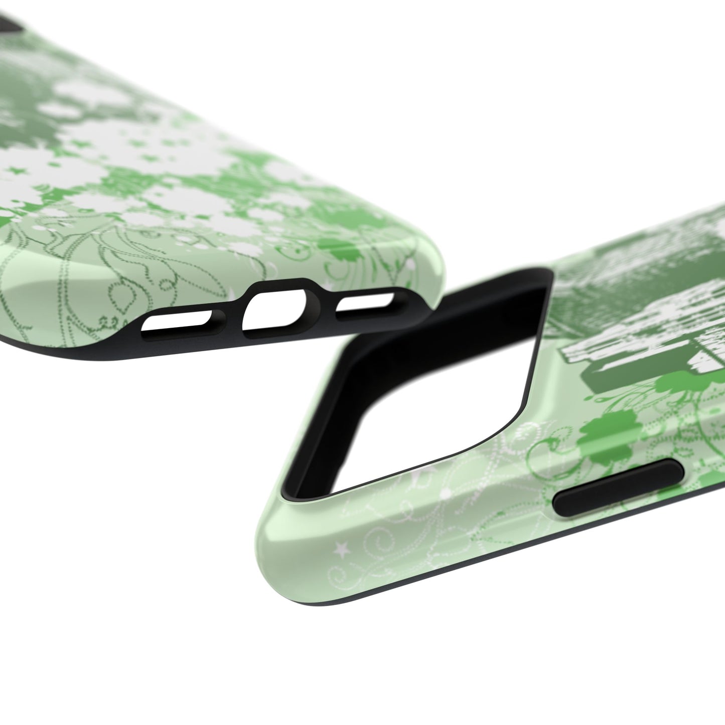 Green City Tough iPhone Case