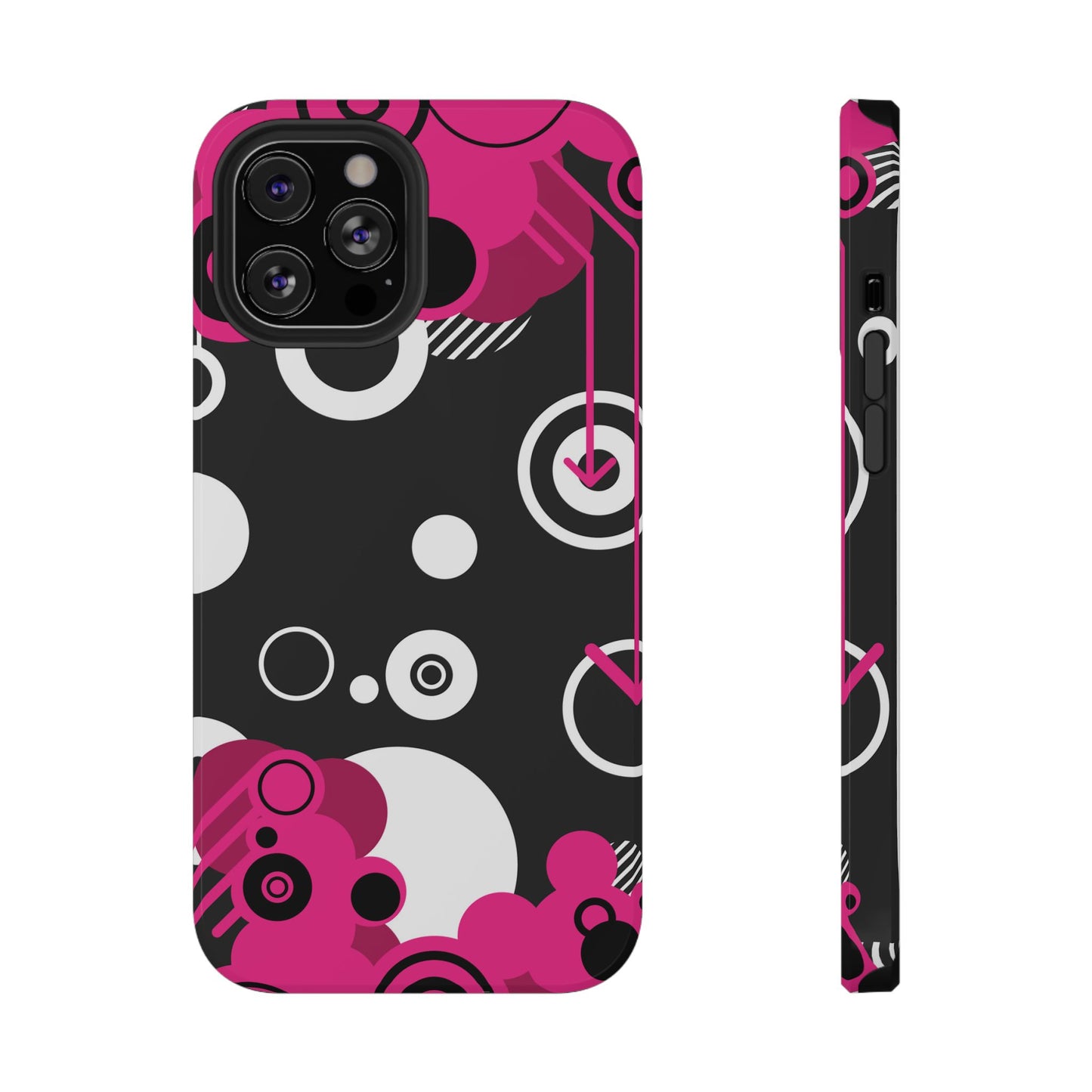 Pink Arrow Tough iPhone Case