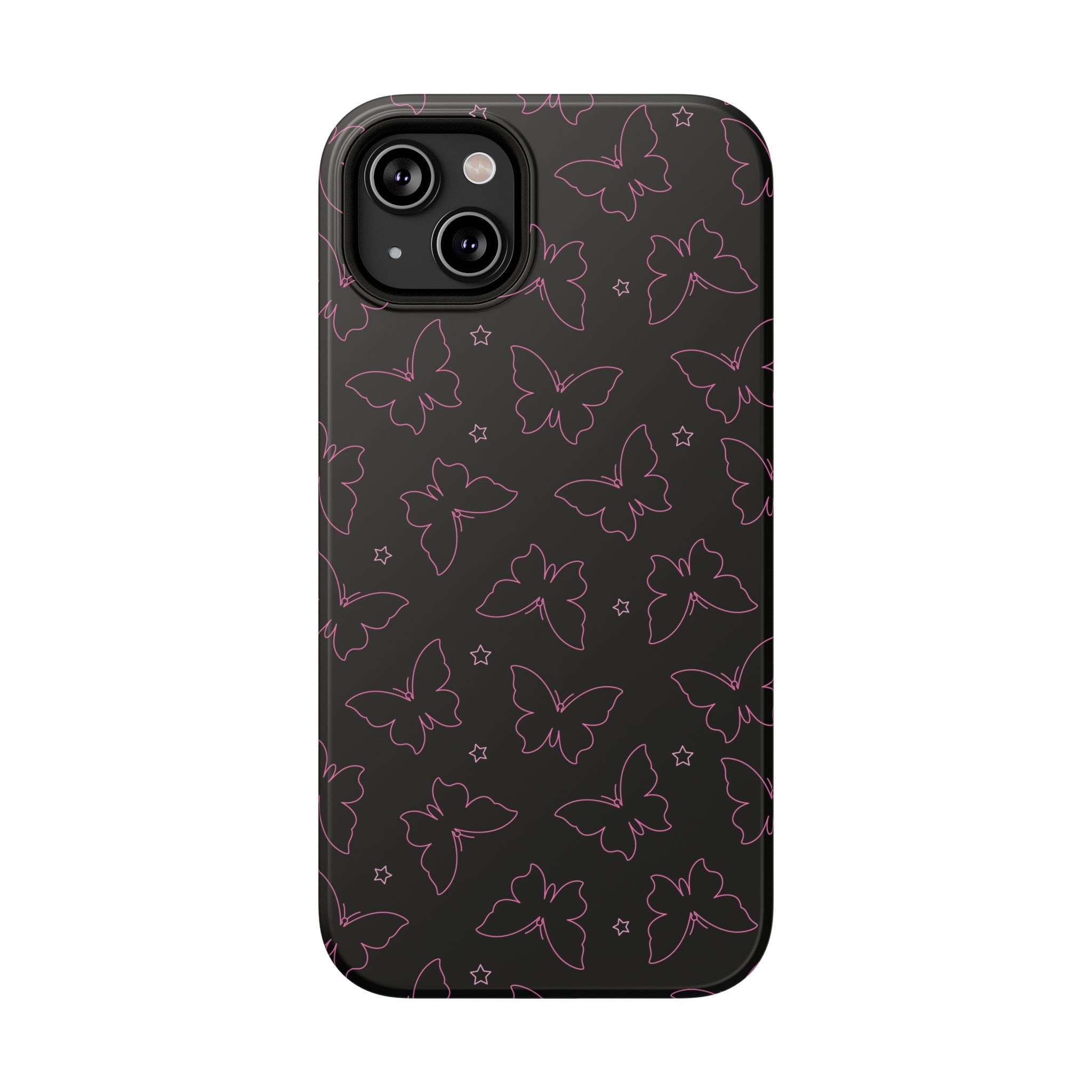 Midnight Flutter Tough iPhone Case